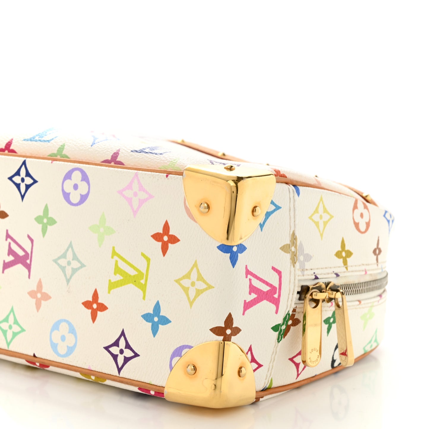 Monogram Multicolor Trouville White
