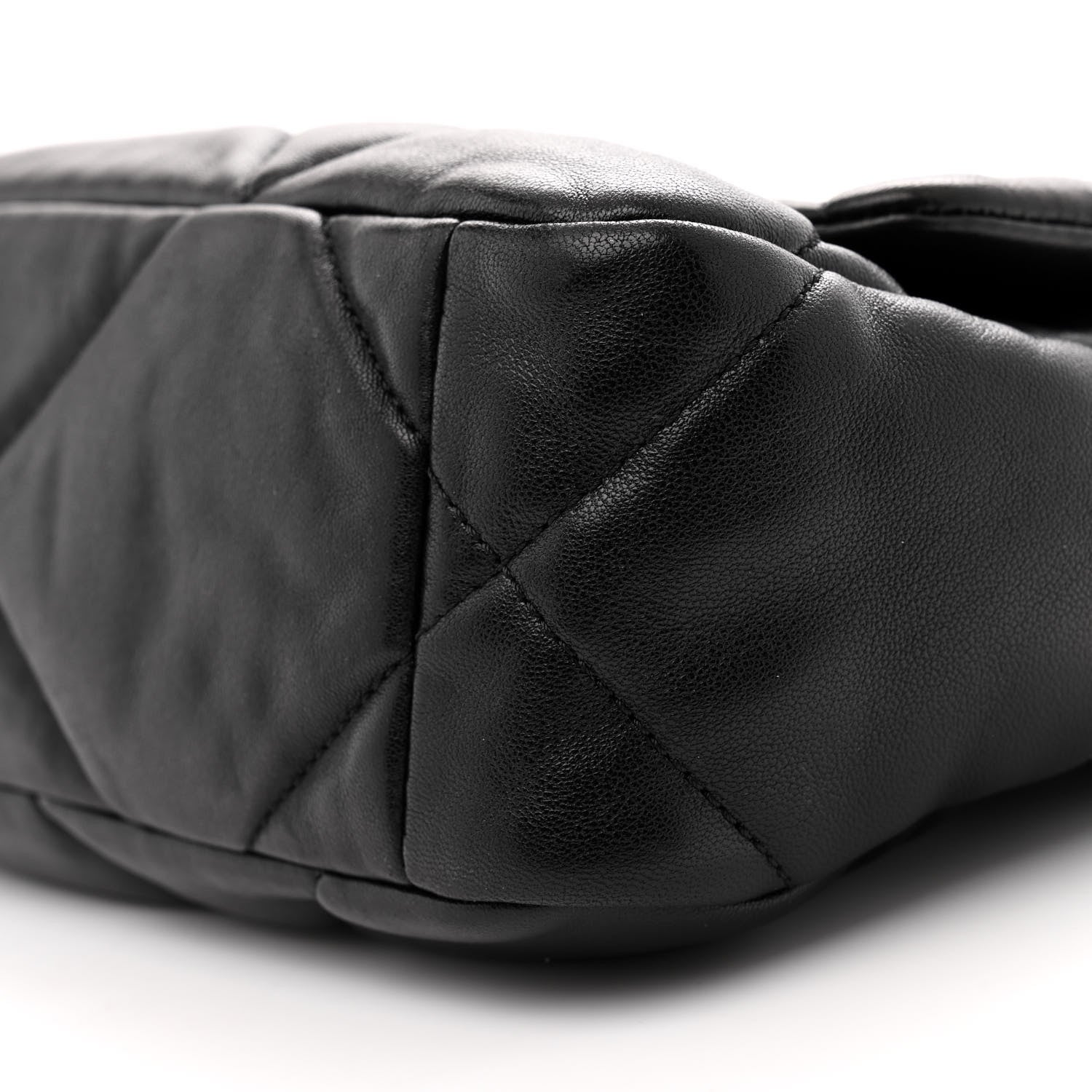 Chanel Lambskin Quilted Medium Chanel 19 Flap Black 10 of 10