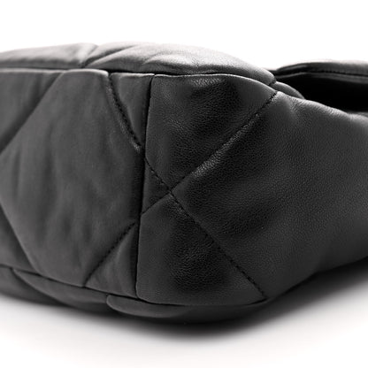 Chanel Lambskin Quilted Medium Chanel 19 Flap Black 10 of 10