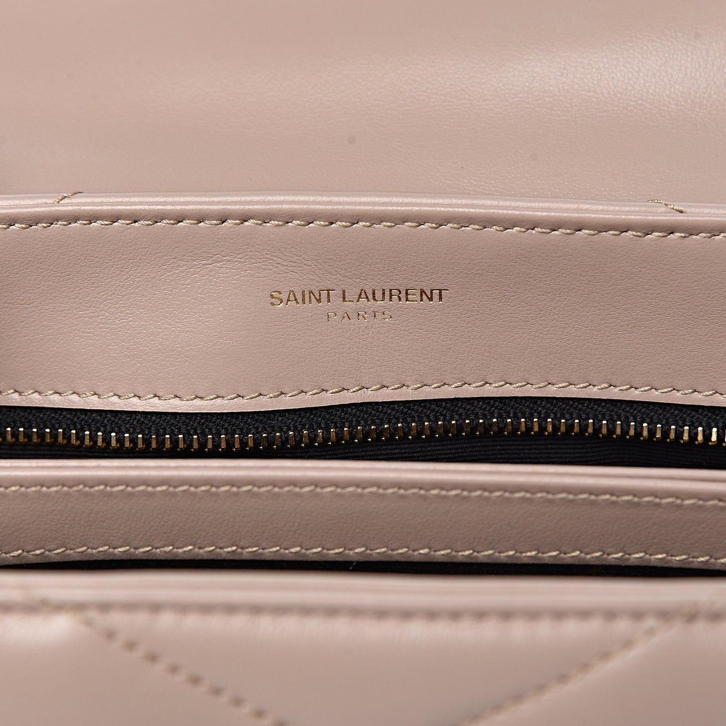 Calfskin Y Quilted Monogram Toy Loulou Satchel Mink