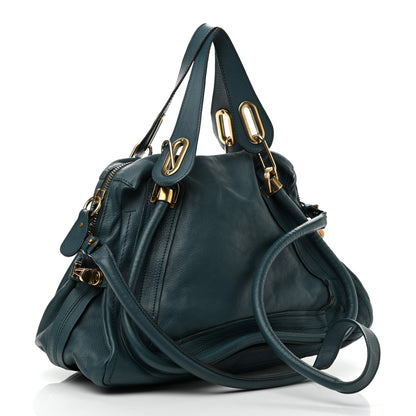 Chloe Calfskin Medium Paraty Teal 2 of 11