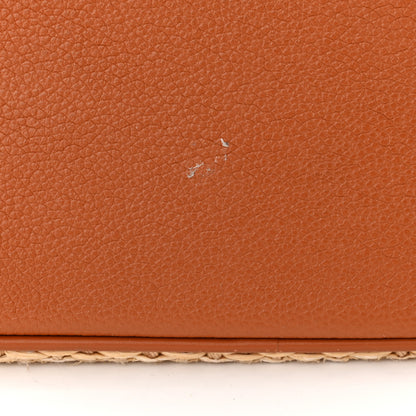 Louis Vuitton Raffia Calfskin Monogram Neonoe MM Tan 10 of 10