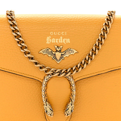 Gucci Calfskin Garden Dionysus Chain Wallet Yellow 7 of 12