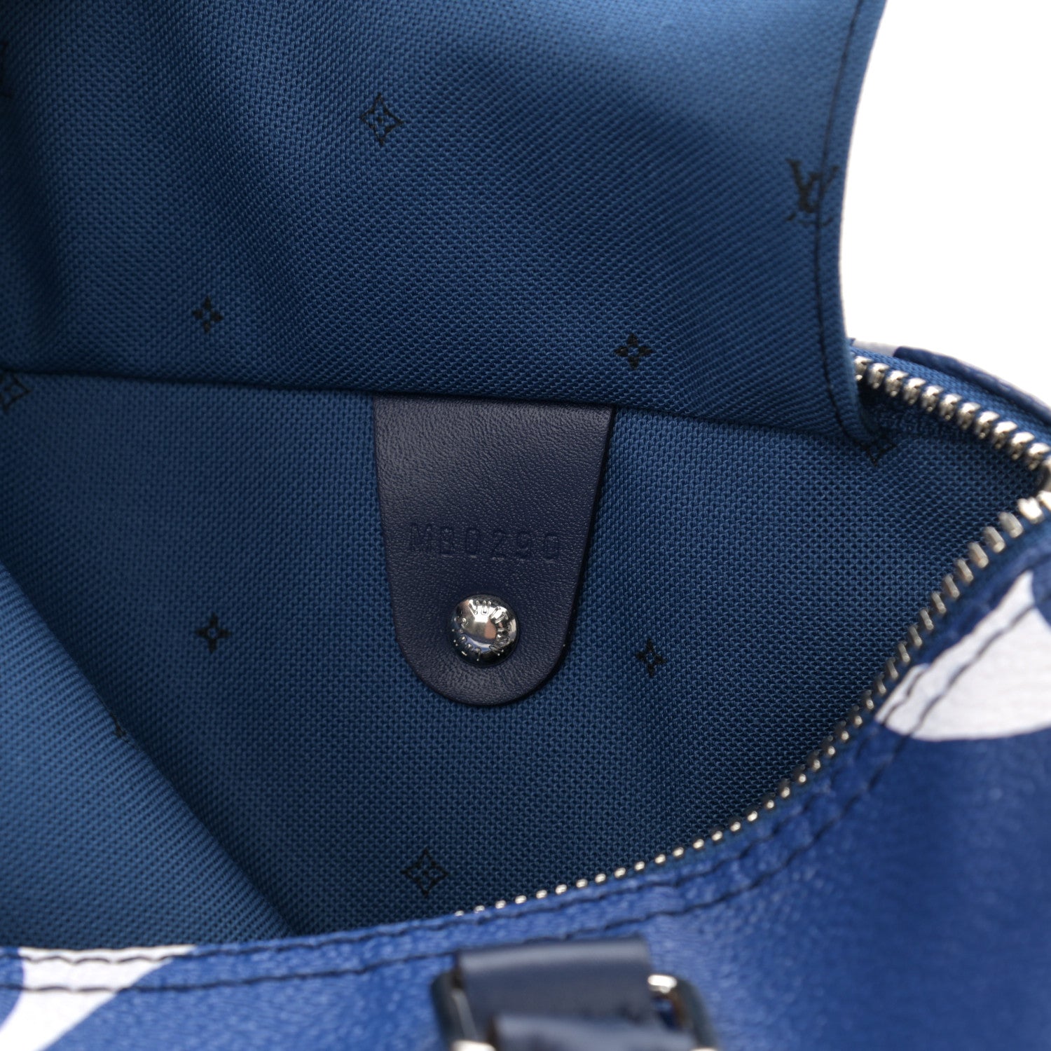 Louis Vuitton Monogram Escale Speedy Bandouliere 30 Blue 8 of 11