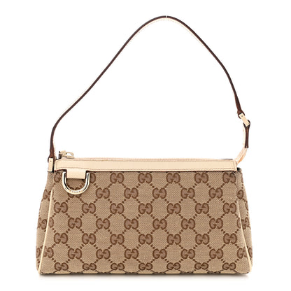 Gucci Monogram D Ring Cosmetic Case White 1 of 12