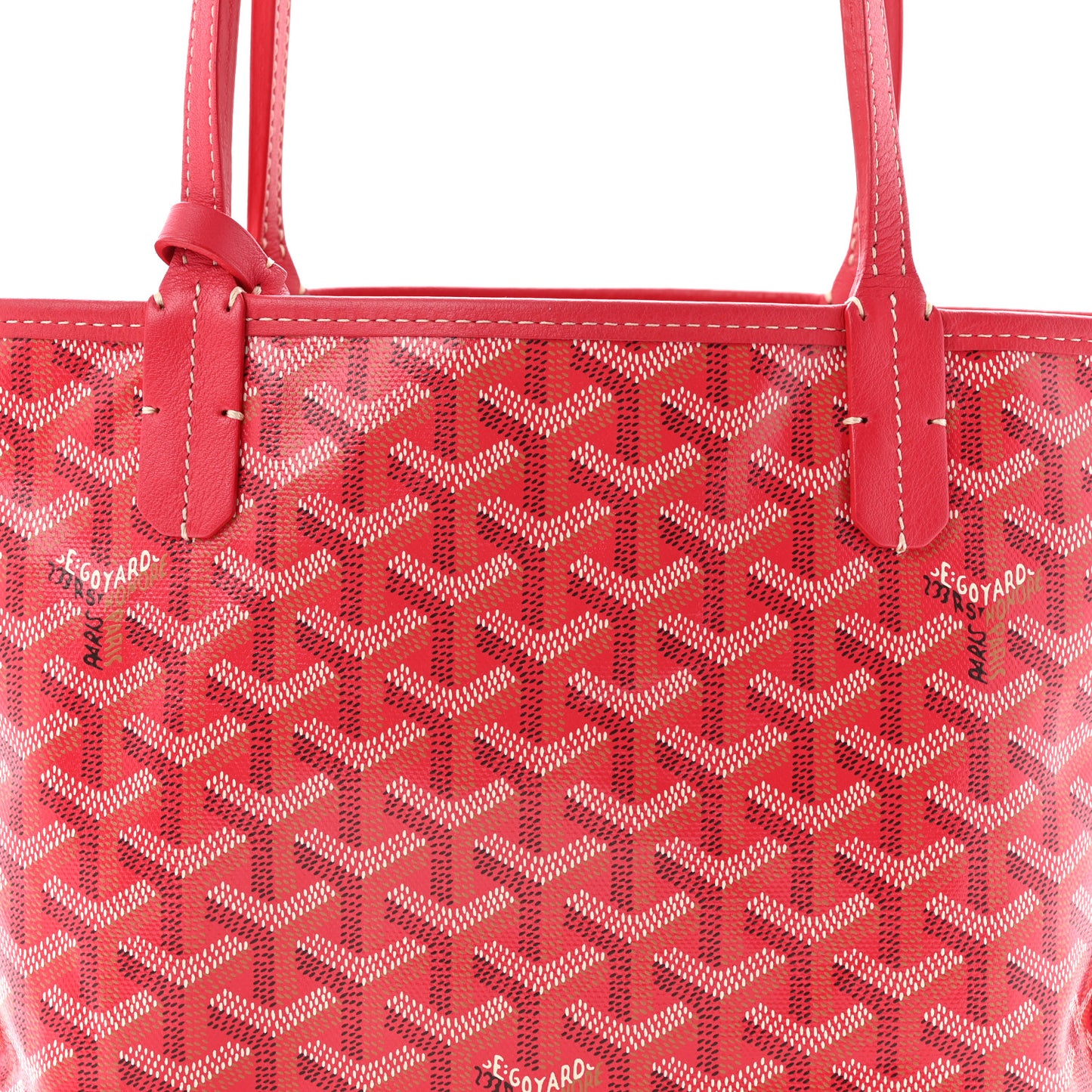 Goyardine Le Jardin Reversible Mini Anjou Fuchsia
