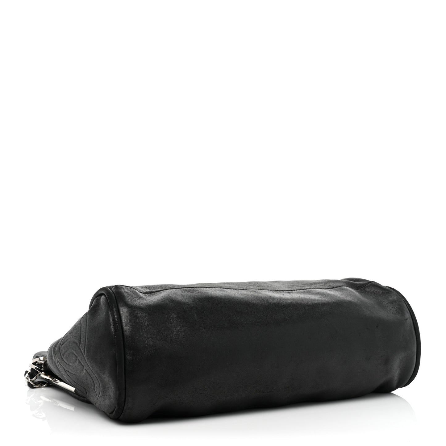 Lambskin Large Ultimate Soft Tote Black