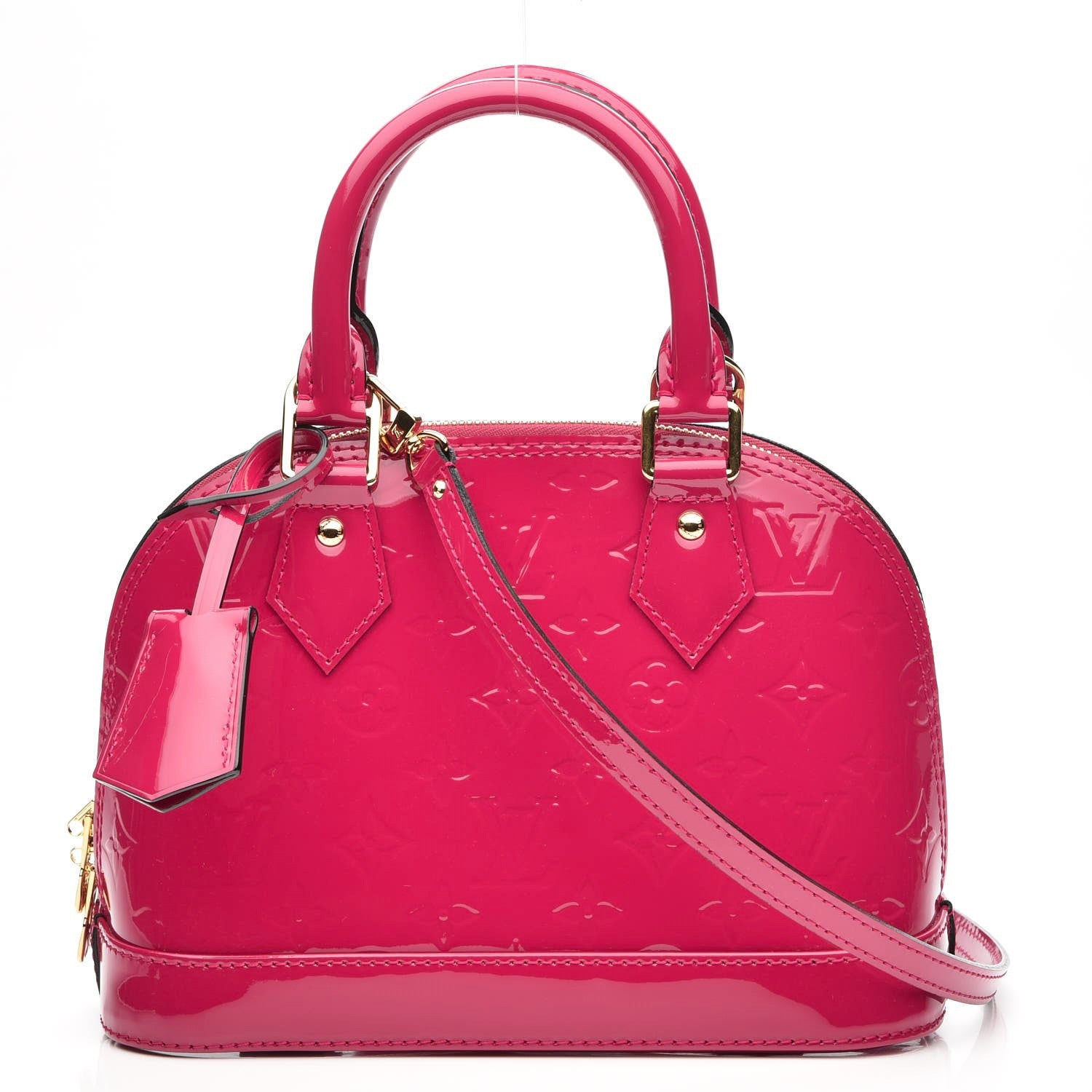 Louis Vuitton Vernis Alma BB Rose Indien 1 of 5