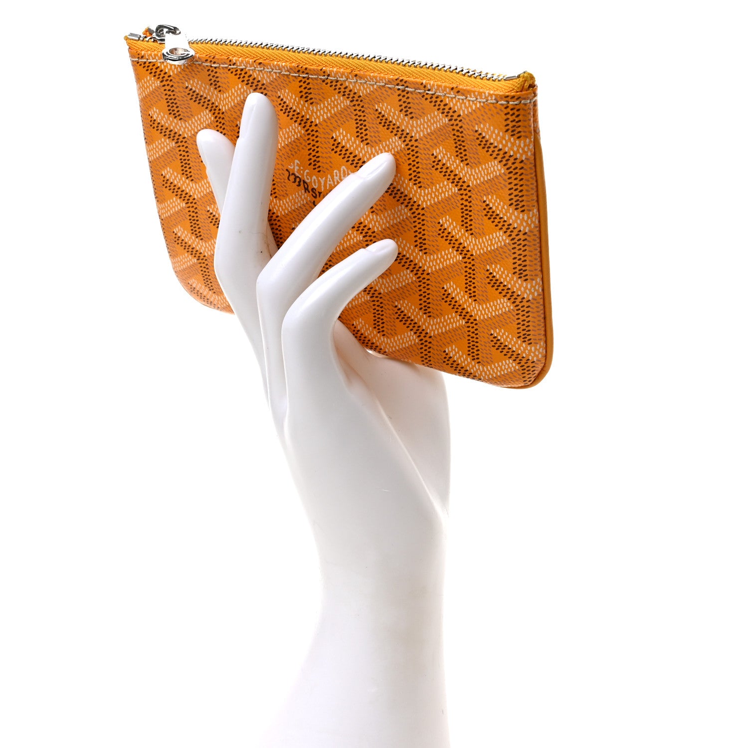 Goyard Goyardine Mini Senat Pochette Yellow 2 of 6