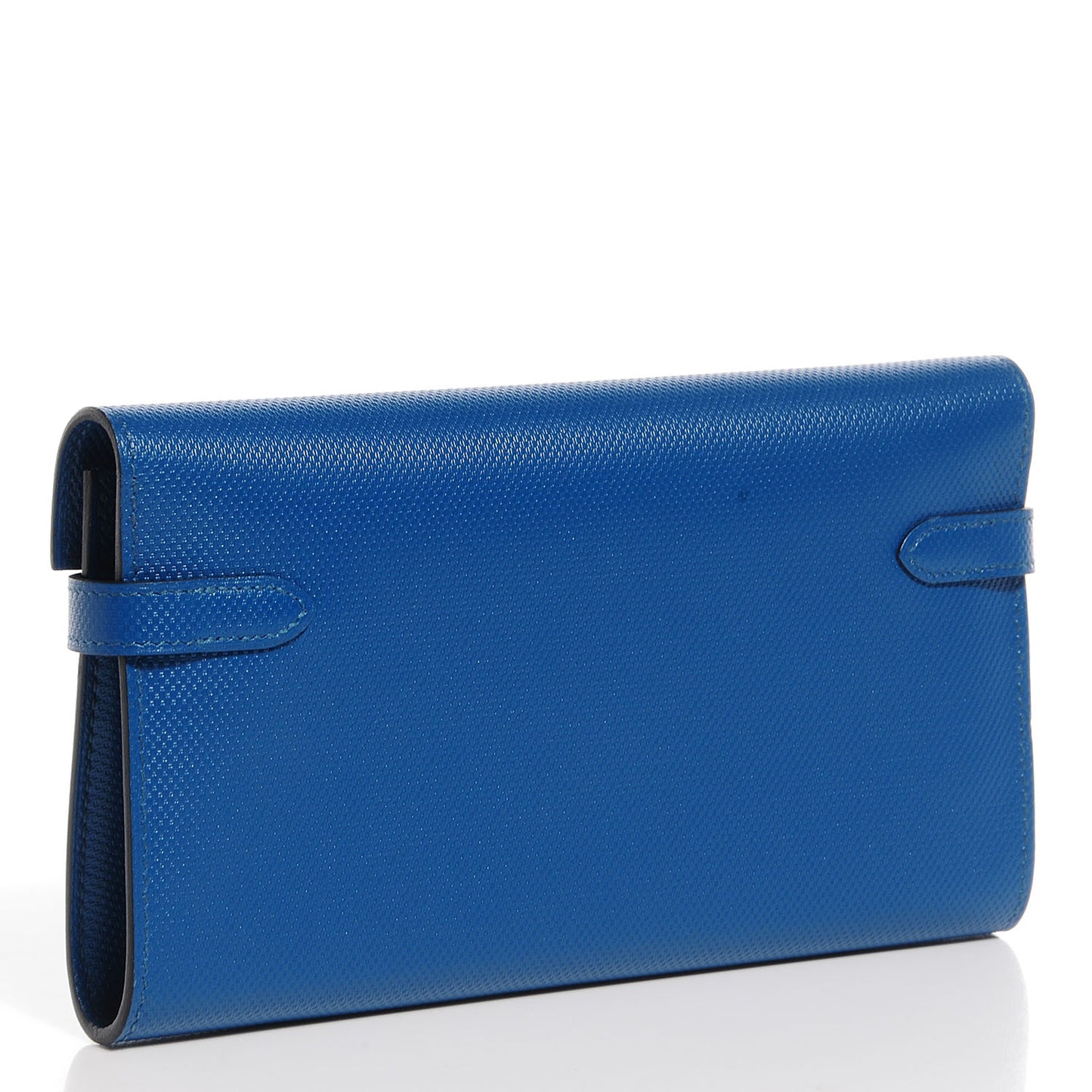 Grain d'H Kelly Longue Wallet Bleu De Galice