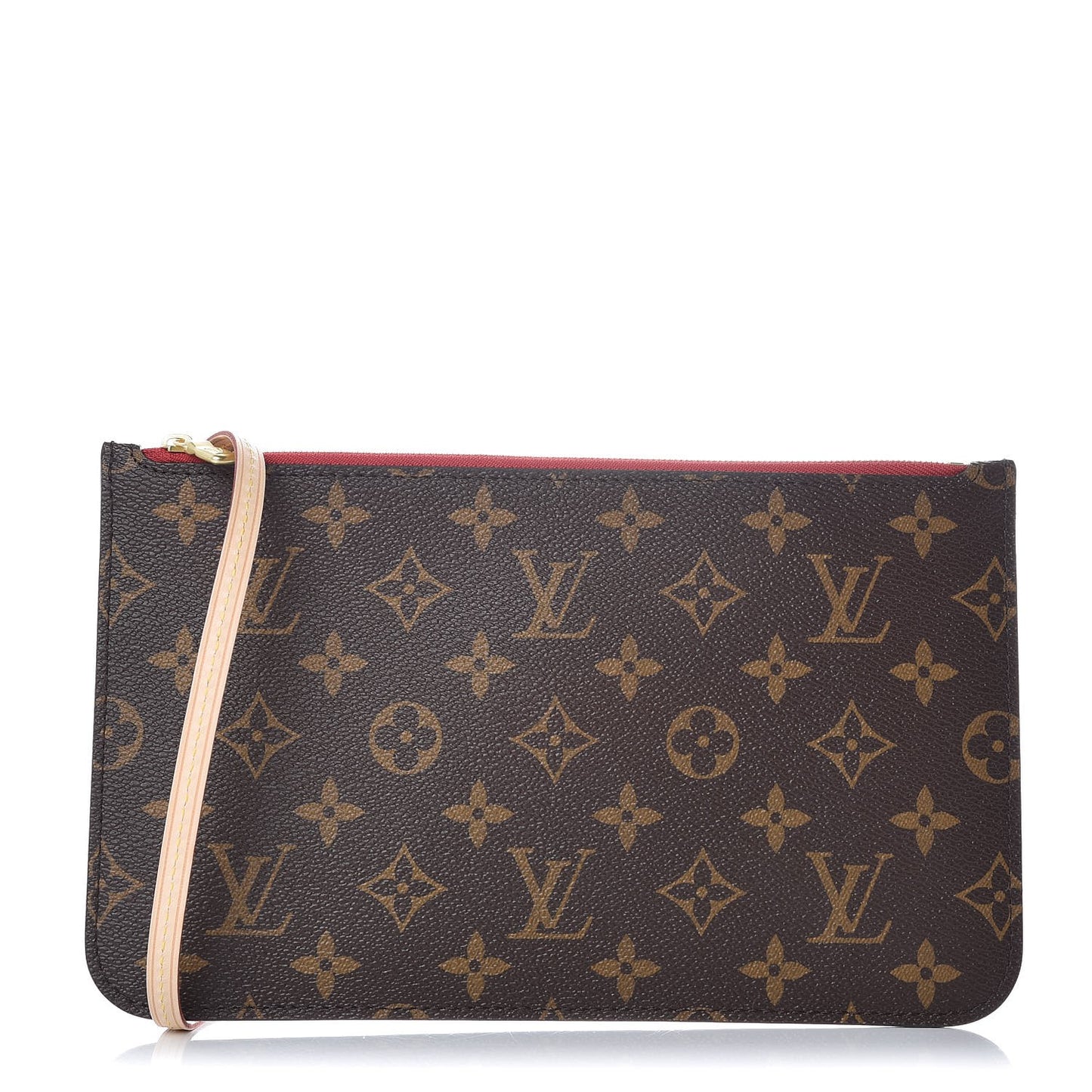 Monogram Neverfull MM GM Pochette Cherry