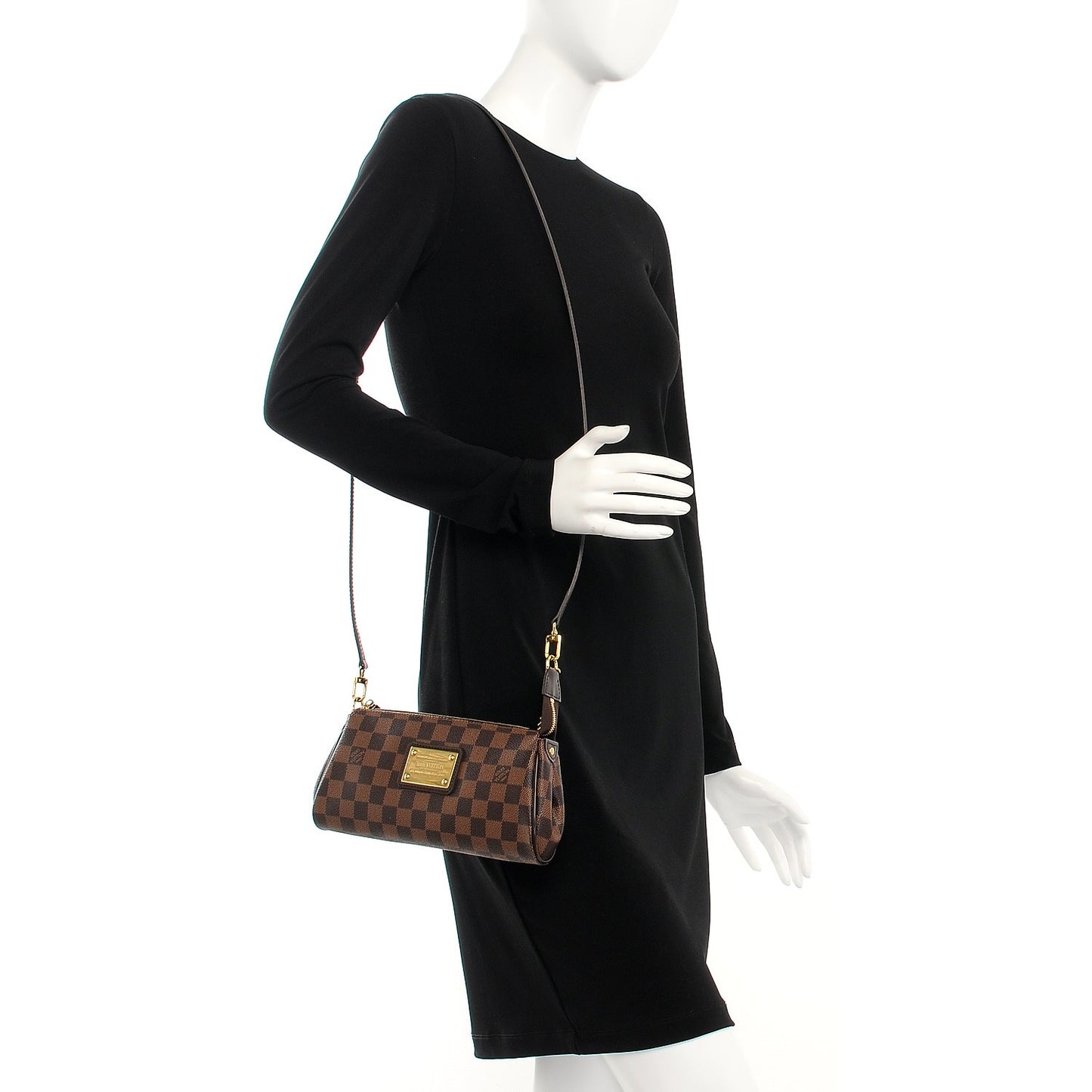 Damier Ebene Eva Clutch