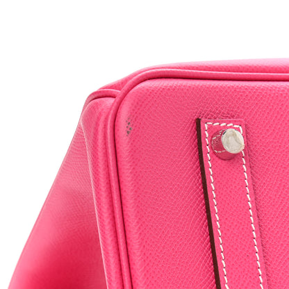 Hermes Epsom Birkin 35 Rose Tyrien 9 of 13