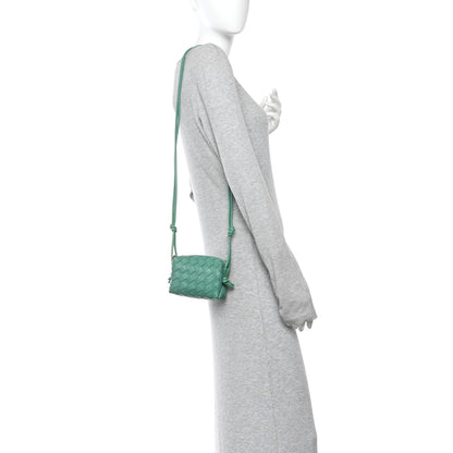 Bottega Veneta Nappa Intrecciato Candy Loop Camera Bag Mermaid 2 of 10