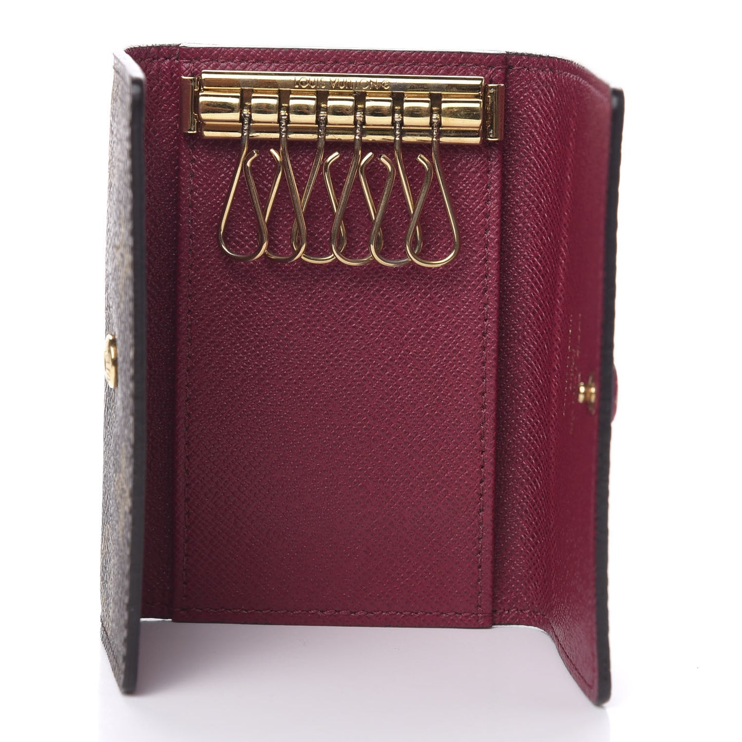 Monogram 6 Key Multicles Holder Fuchsia