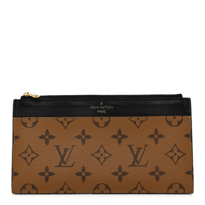 Louis Vuitton Reverse Monogram Slim Purse 1 of 8