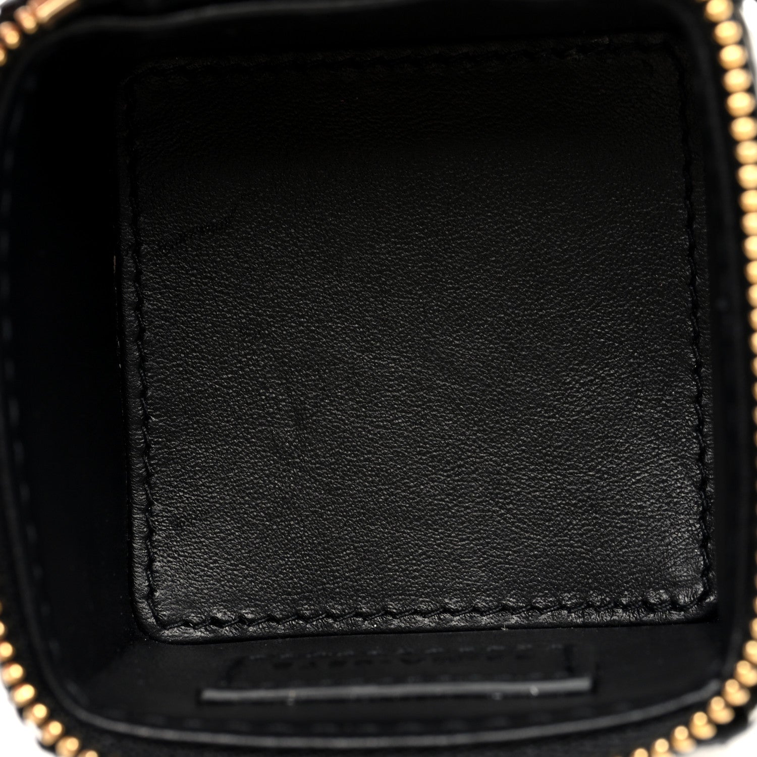 Christian Dior Patent Cannage Cube Wristlet Black 5 of 6