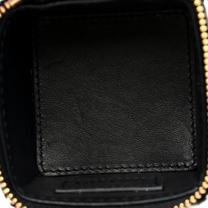 Christian Dior Patent Cannage Cube Wristlet Black 5 of 6