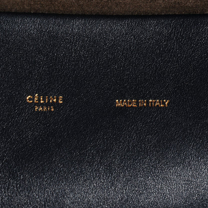 Celine Calfskin Suede All Soft Shoulder Bag Amber 6 of 8