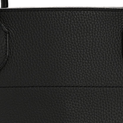 The Row Matte Grained Calfskin Margaux Shoulder 12 Black 7 of 10