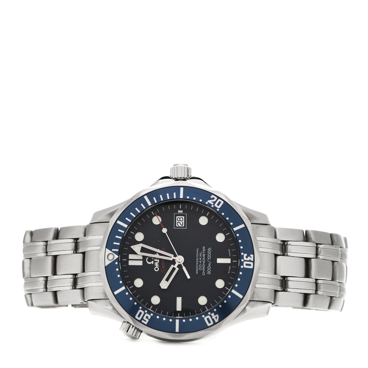 Omega Stainless Steel 41mm Seamaster Professional Co-Axial Automatic Watch Blue 2920.80.91 2 of 5