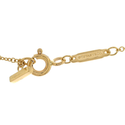 Tiffany 18K Yellow Gold Small T Smile Pendant Necklace 4 of 4