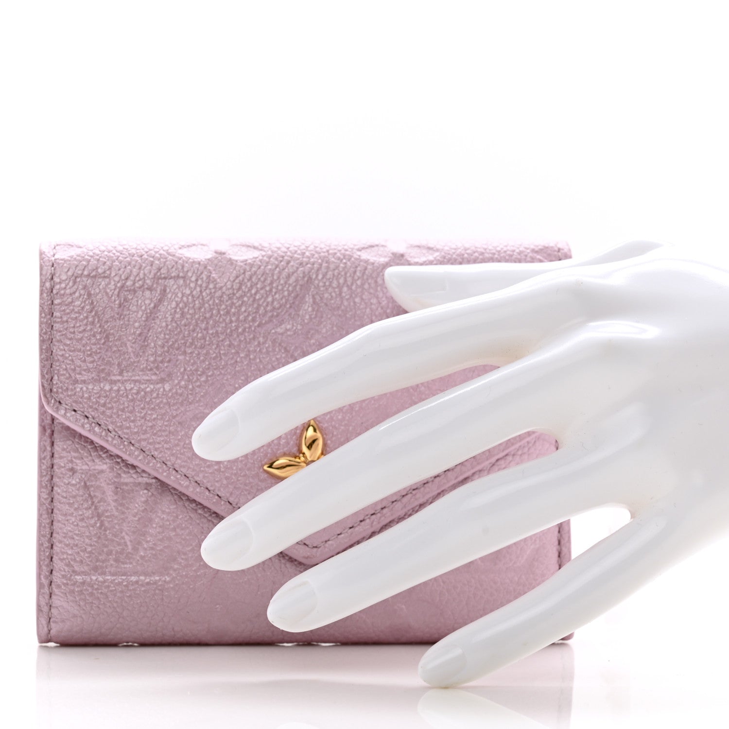 Louis Vuitton Empreinte Monogram Flower Victorine Wallet Pearly Lilac 2 of 6