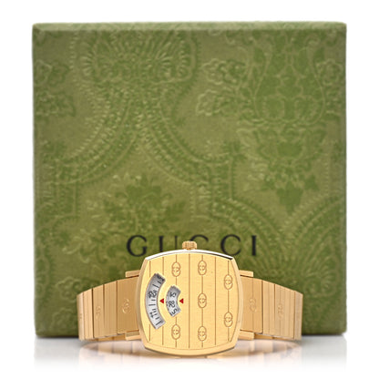Gucci Stainless Steel 27mm Grip Quartz Watch Gold 5 of 5