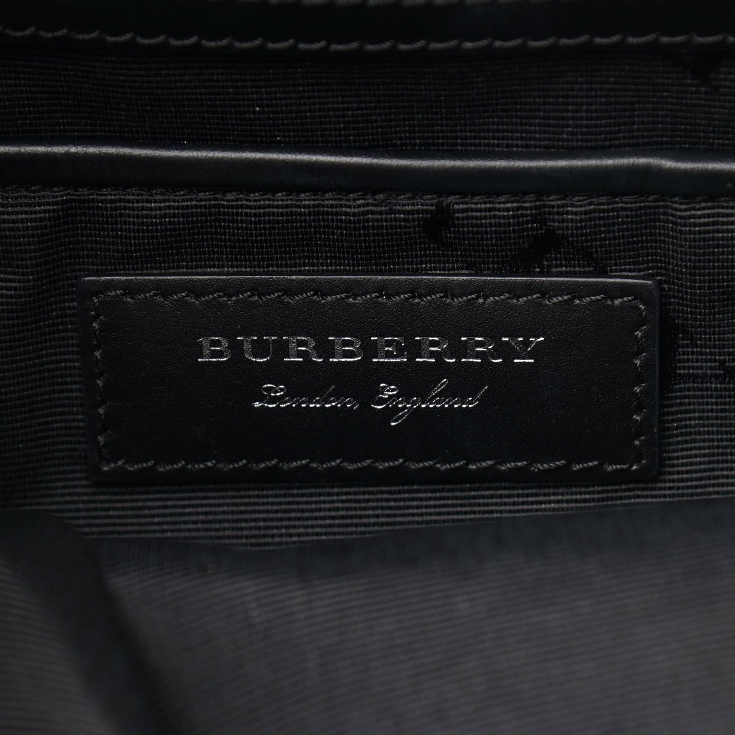 Technical Nylon Medium Rucksack Backpack Black