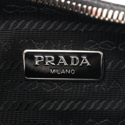 Prada Tessuto Nylon Saffiano Mini Re-Edition 2005 Bag Black 6 of 11