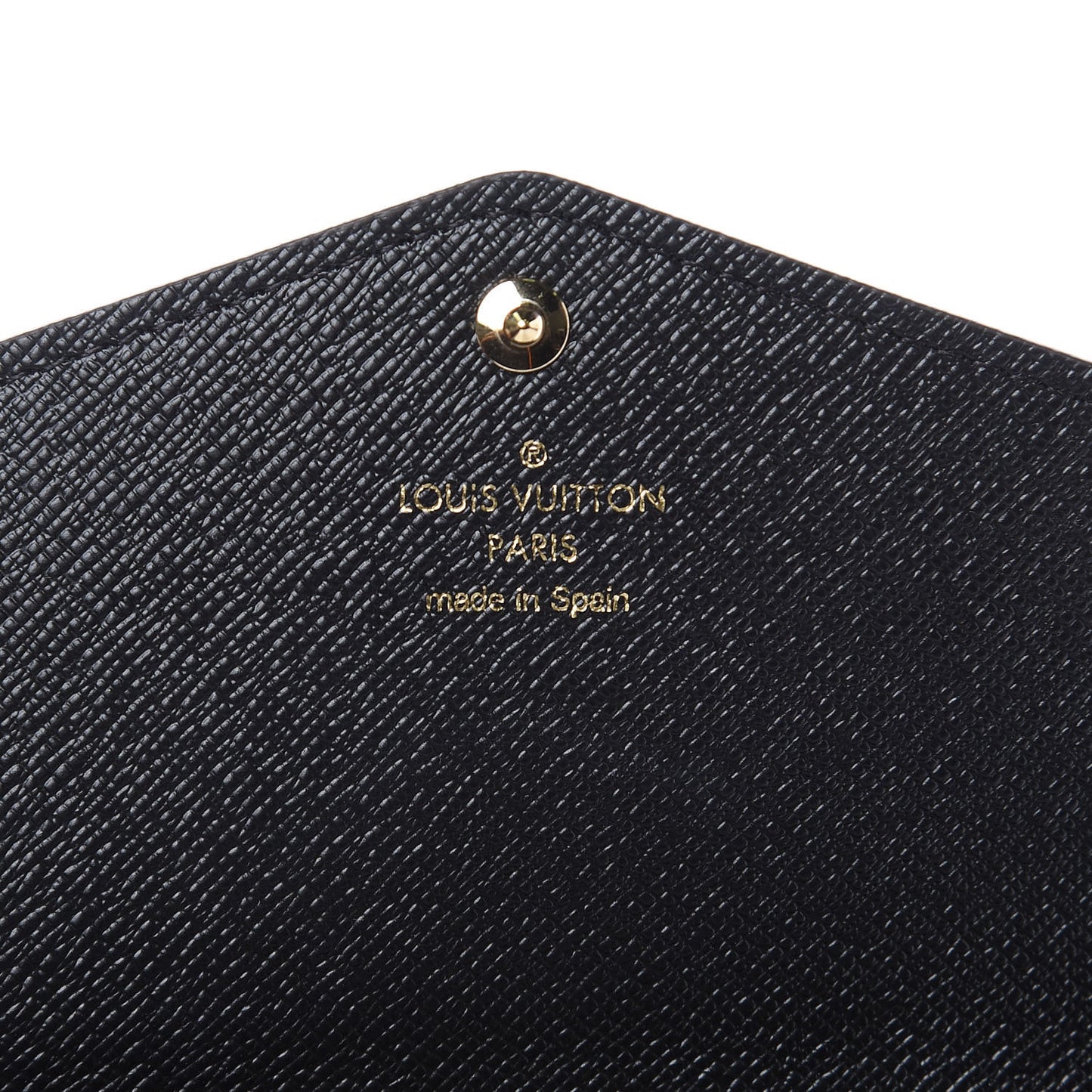 Monogram Giant Jungle Sarah Wallet Black