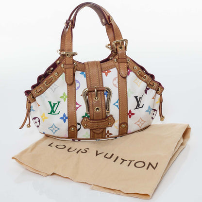 Louis Vuitton Monogram Multicolor Theda PM White 7 of 9