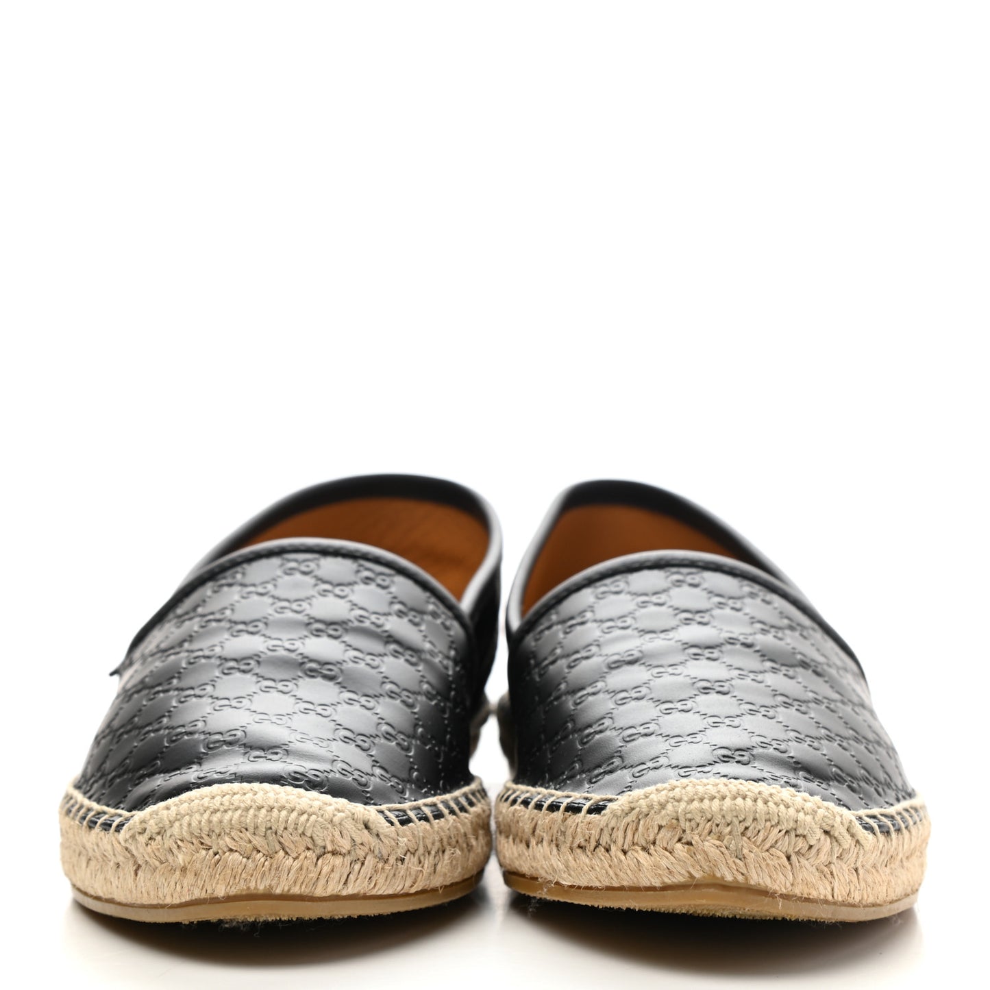 Microguccissima Signature Espadrilles 38 Black