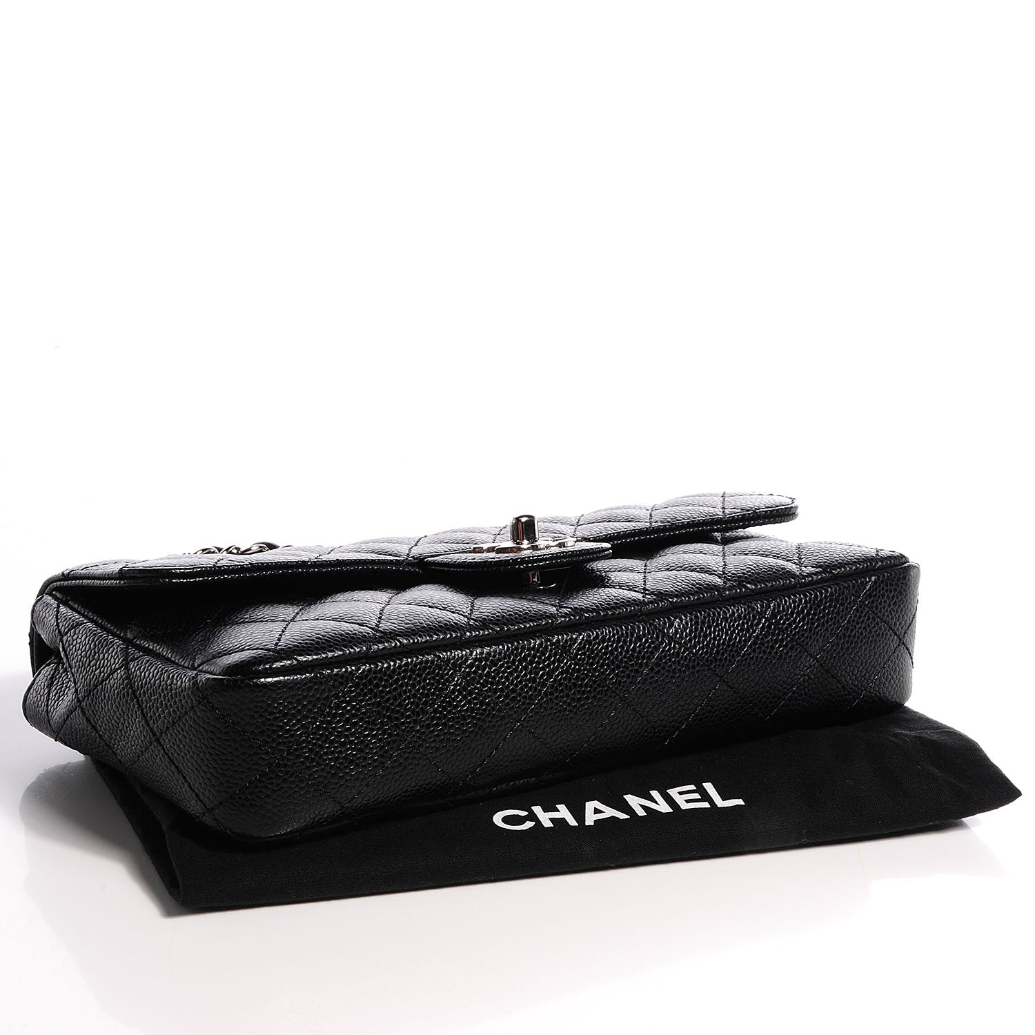 Chanel Caviar East West Flap Black 4 of 7