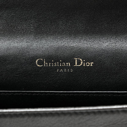 Christian Dior Lambskin Cannage Lady Dior Pouch Black 8 of 11