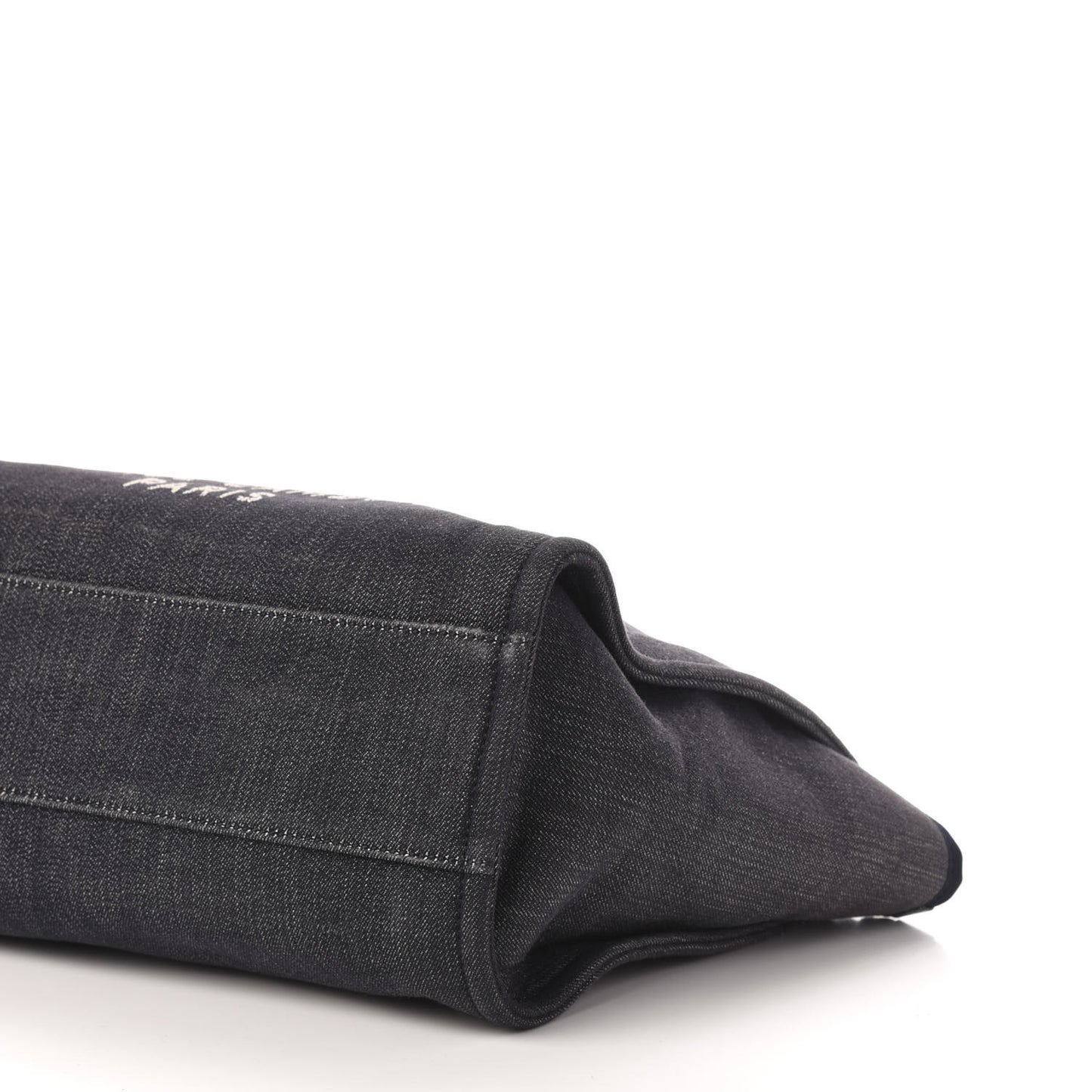 Denim Small Deauville Tote Dark Blue