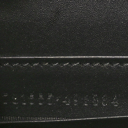 Gucci Calfskin GG Debossed Chain Wallet Black 7 of 10