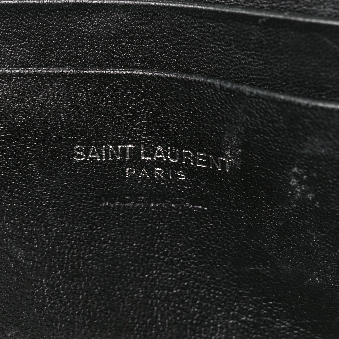 Grain De Poudre Matelasse Monogram Mini Lou Camera Bag Black