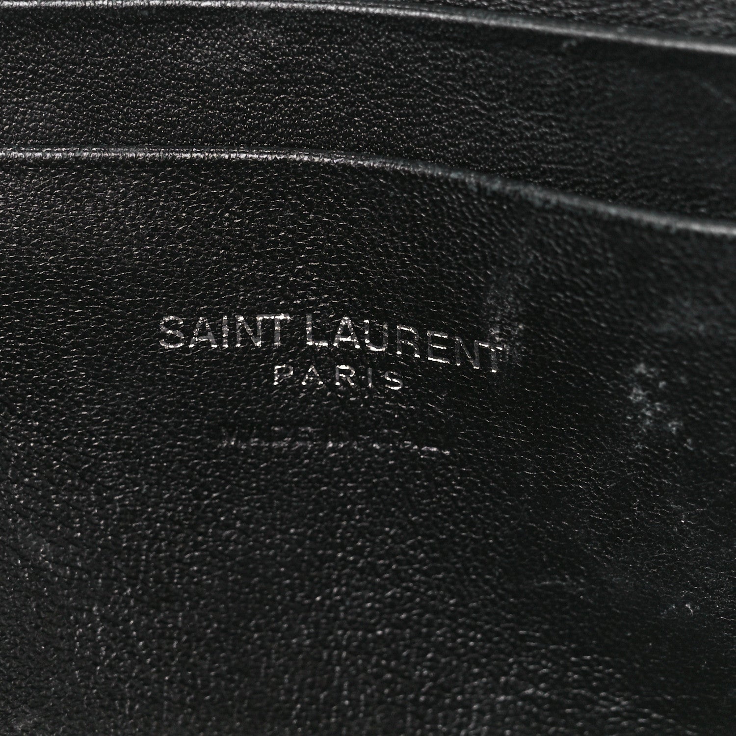 Saint Laurent Grain De Poudre Matelasse Monogram Mini Lou Camera Bag Black 6 of 10