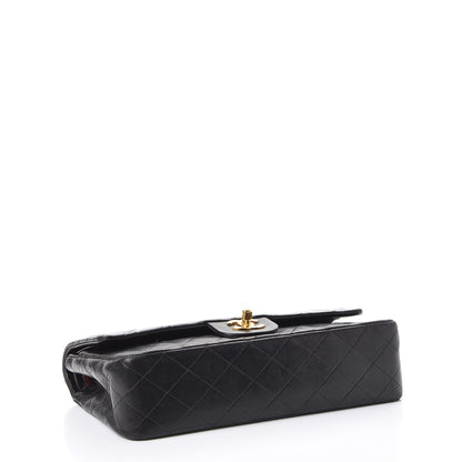 Chanel Lambskin Quilted Medium Double Flap Black 4 of 11