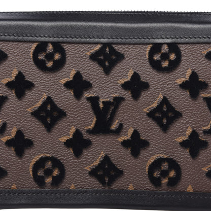 Louis Vuitton Monogram Tuffetage Soft Trunk Clutch Black 10 of 11