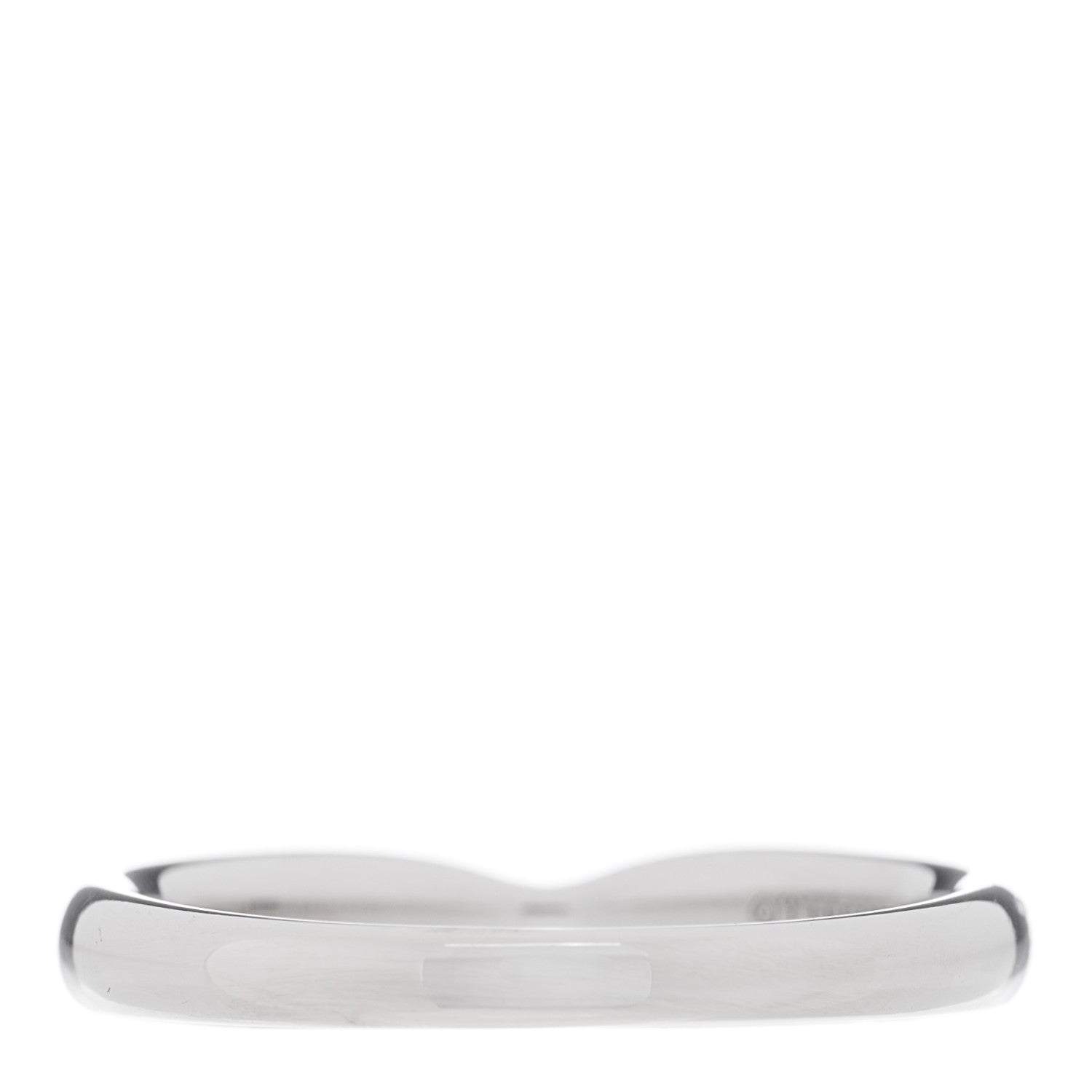 Tiffany Platinum 3mm Harmony Band Ring 54 6.75 3 of 4