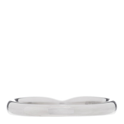 Tiffany Platinum 3mm Harmony Band Ring 54 6.75 3 of 4