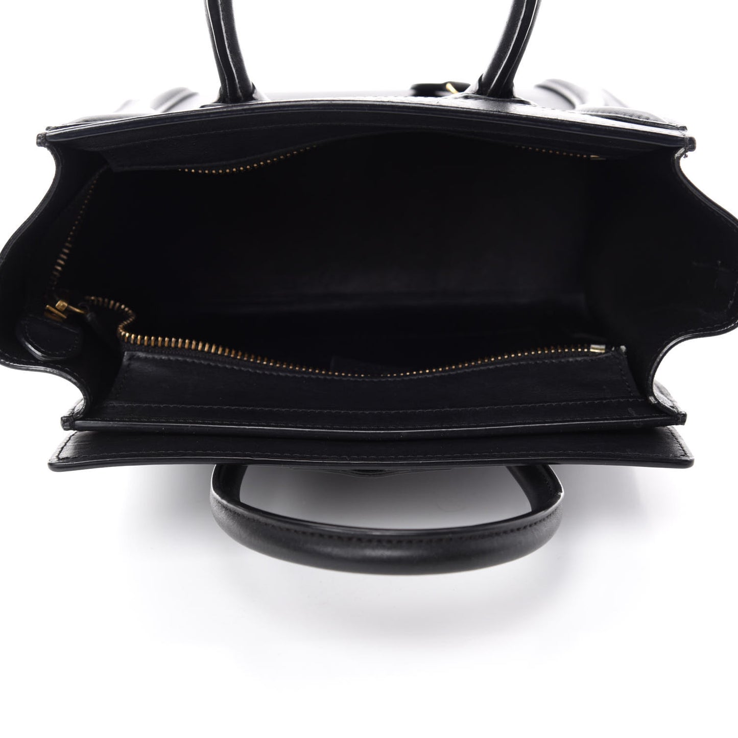 Smooth Calfskin Nano Luggage Black