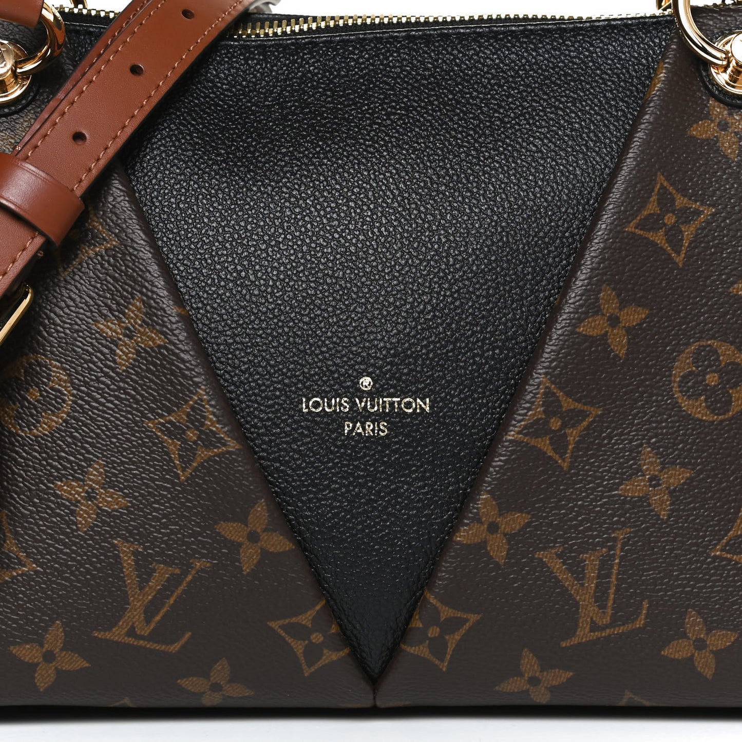 Monogram V Tote BB Black