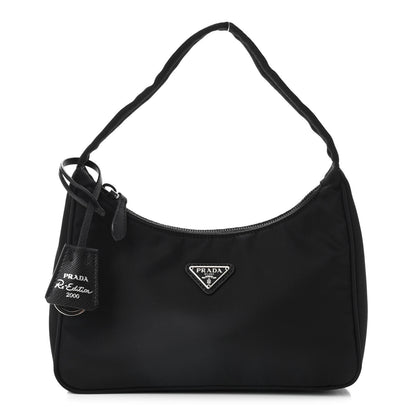 Prada Tessuto Nylon Mini Re-Edition 2000 Bag Black 1 of 10