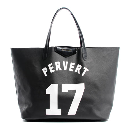 Givenchy Textured Coated Canvas Print Large Antigona Tote Black 1 of 7