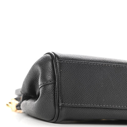 Dolce & Gabbana Dauphine Mini Miss Sicily Satchel Black 8 of 9