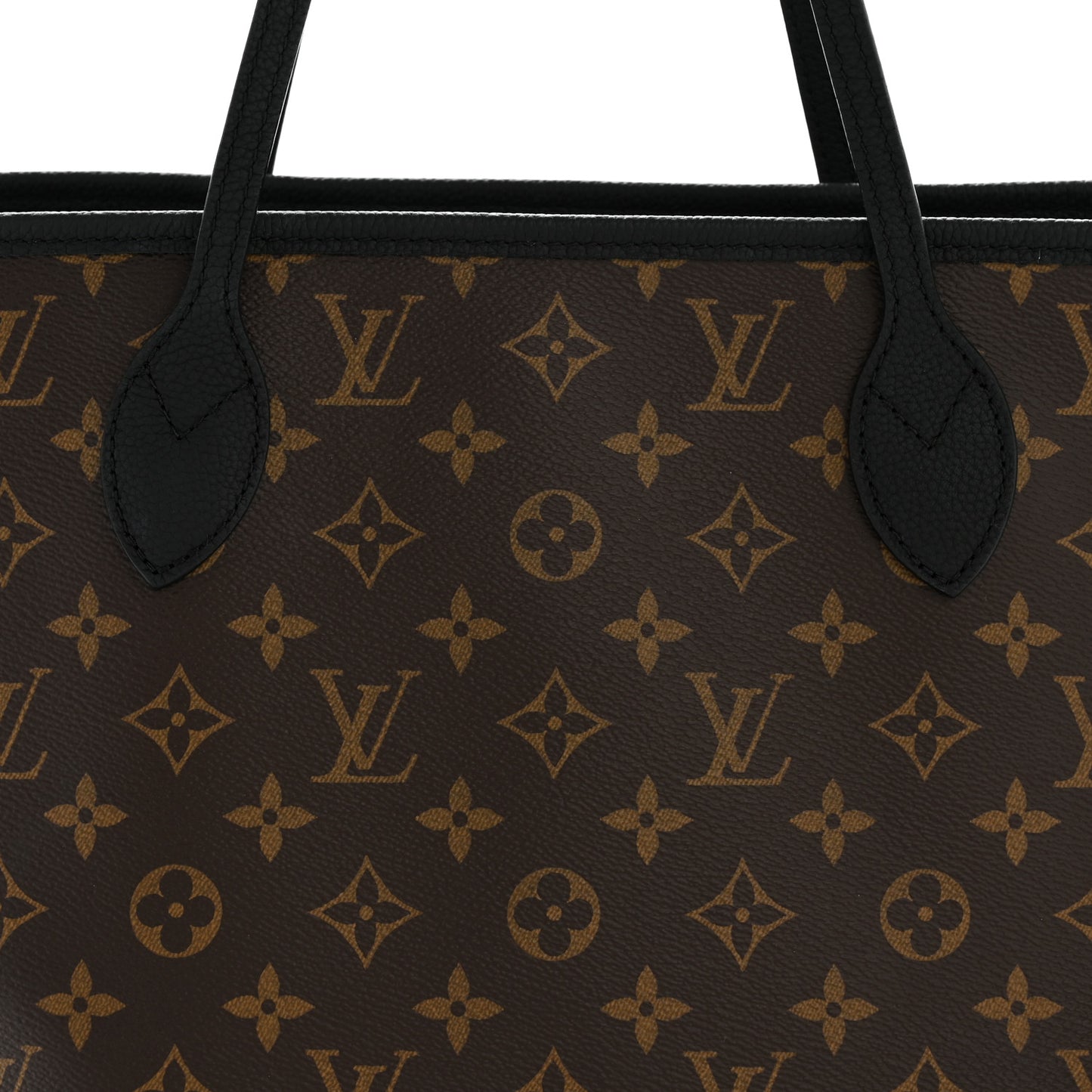 Monogram Calfskin Neo Neverfull Inside Out MM Black