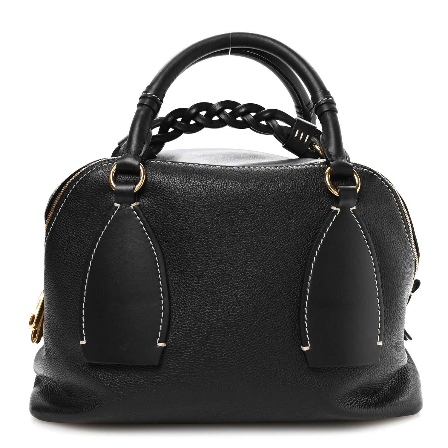 Chloe Calfskin Medium Daria Full Blue 1 of 9